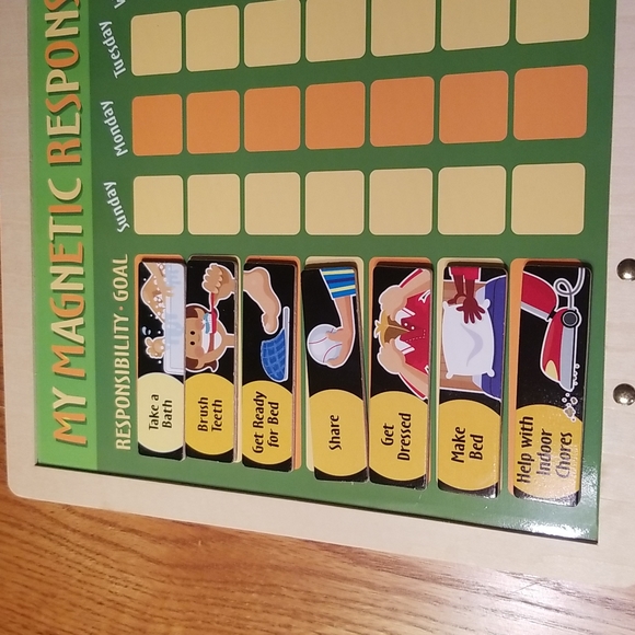 Melissa & Doug Magnetic Responsibility Chart - Picture 6 of 16